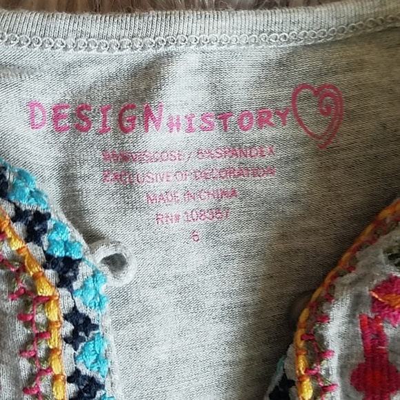 Girls embroidered dress - Picture 3 of 3